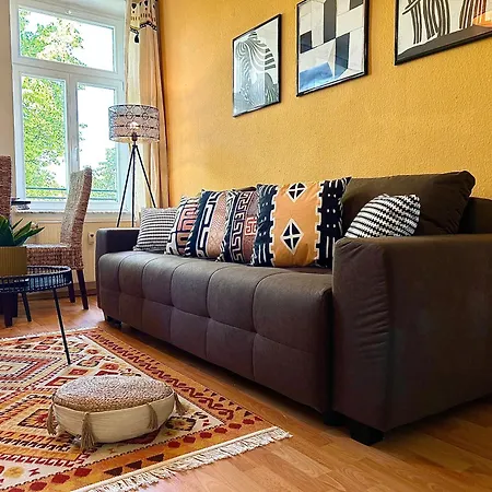 Kueche-siebtraegermaschine-netflix-wifi-lage Apartment Leipzig